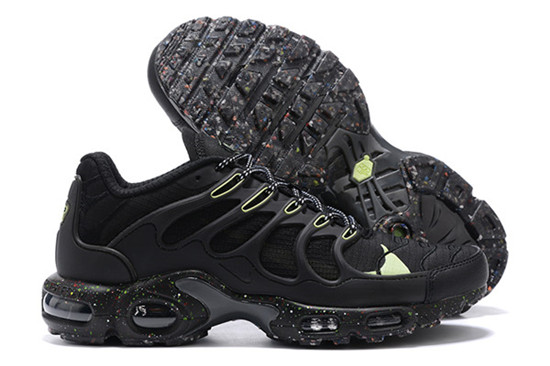 Women's Hot sale Running weapon Air Max TN Black Shoes 073